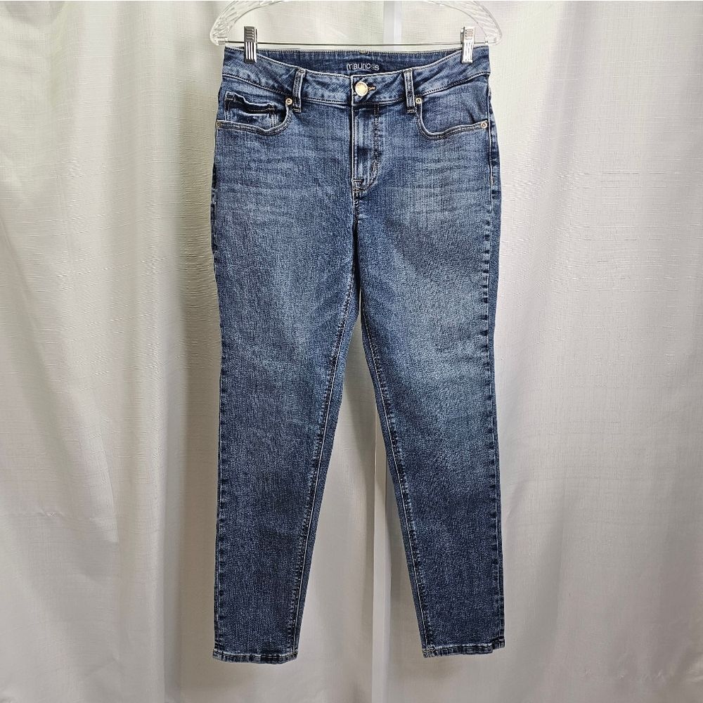 Maurices Mid Rise Skinny Jeans Size 8
